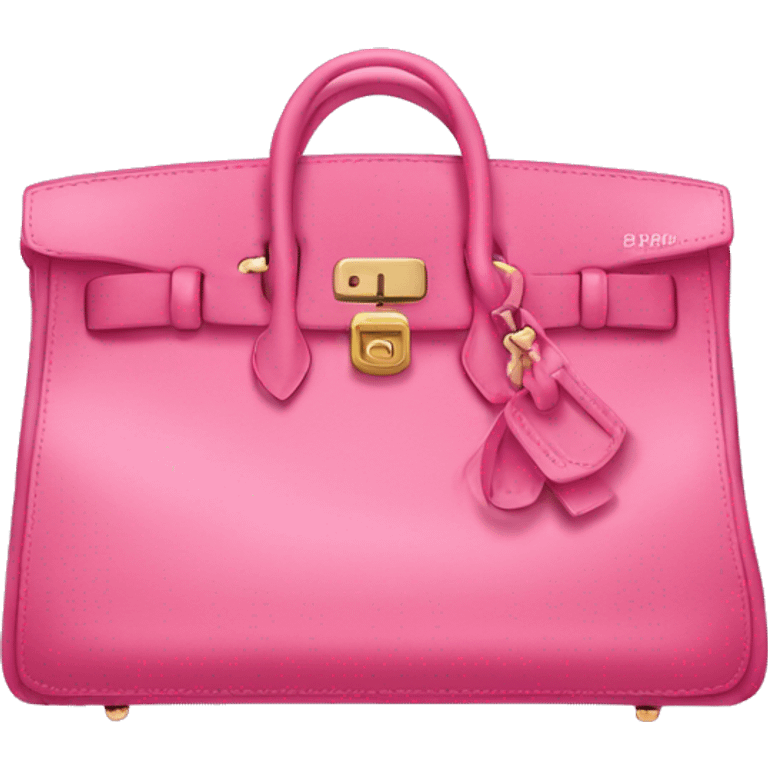 pink birkin bag  emoji