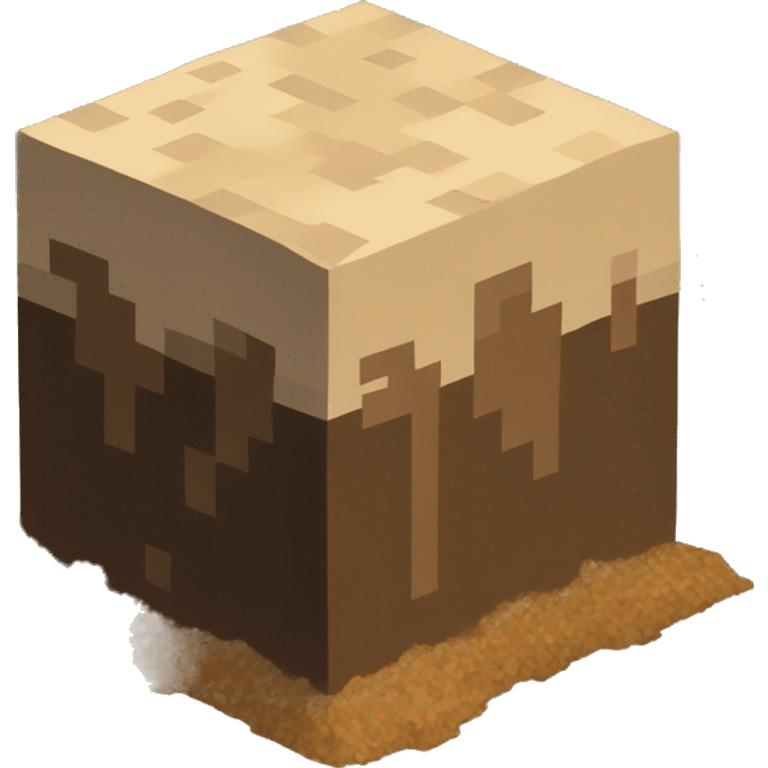 minecraft dirt block emoji