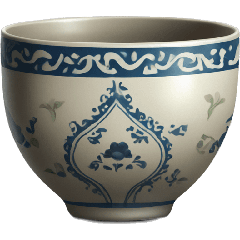 Uzbek tea bowl emoji