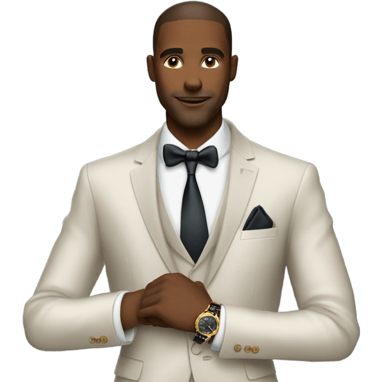 Rich guy emoji