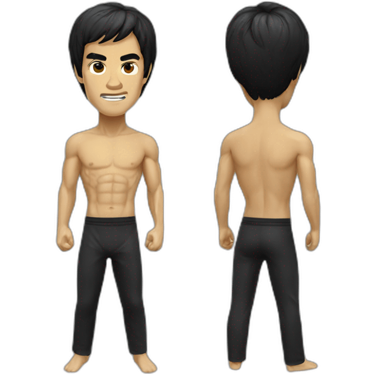 Bruce lee emoji