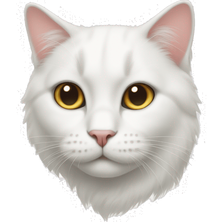 White cat emoji