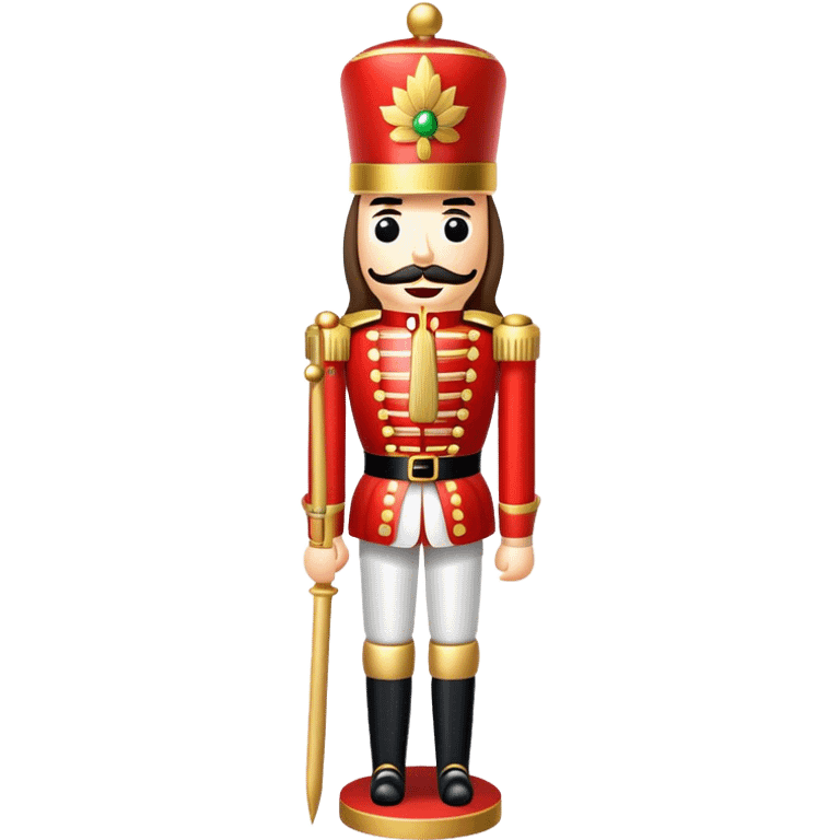 Christmas nutcracker emoji