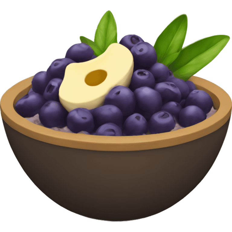 Açaí bowl emoji