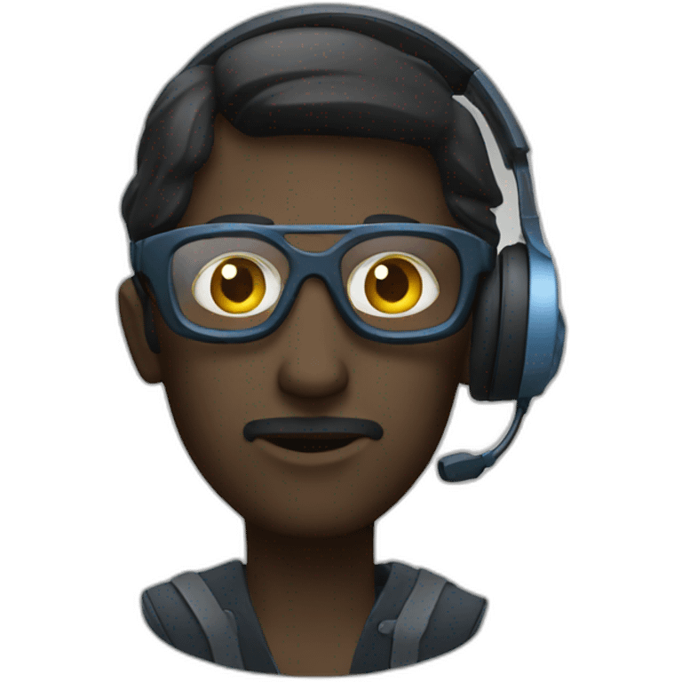 programmer-dark-library-headset emoji