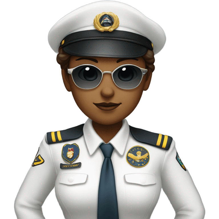 Pilot woman  emoji