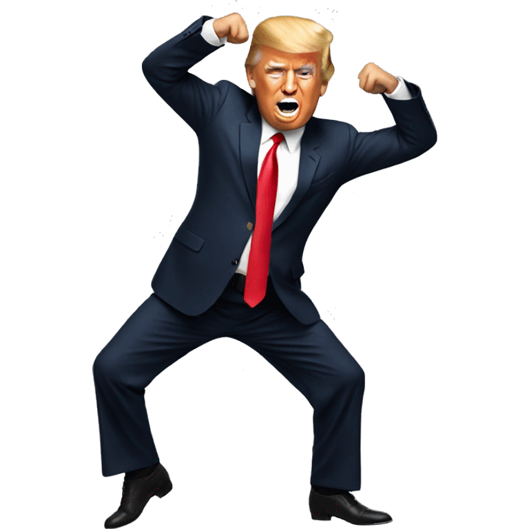 Trump dancing  emoji