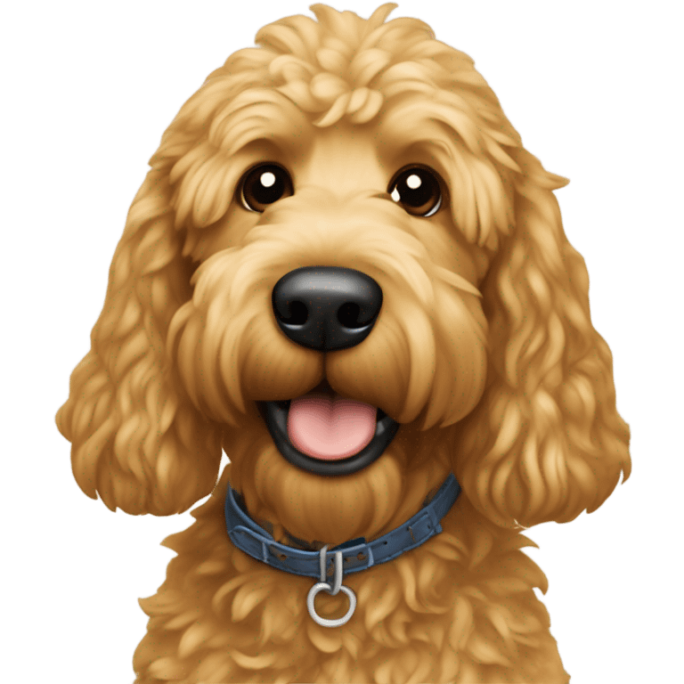 Redneck  country golden doodle  emoji