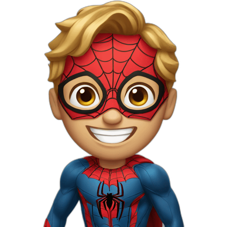 spider-man celebrating emoji