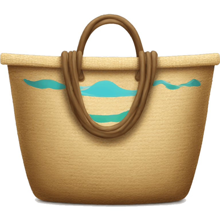 Beach bag emoji