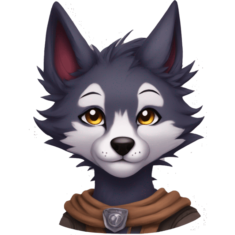 Edgy sharp anthro furry by Falvie, LiLaiRa, AngieWolf emoji