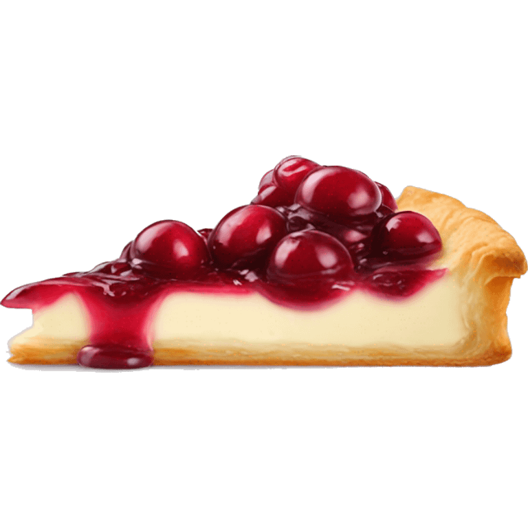 Delicious Cranberry brie pastry emoji