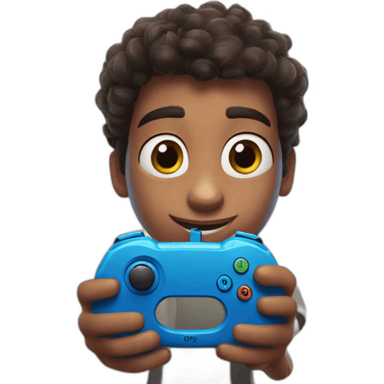 finding dory holding controller pad emoji