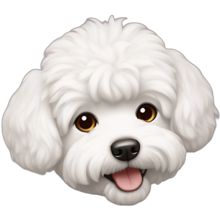 Bichon maltés perro emoji