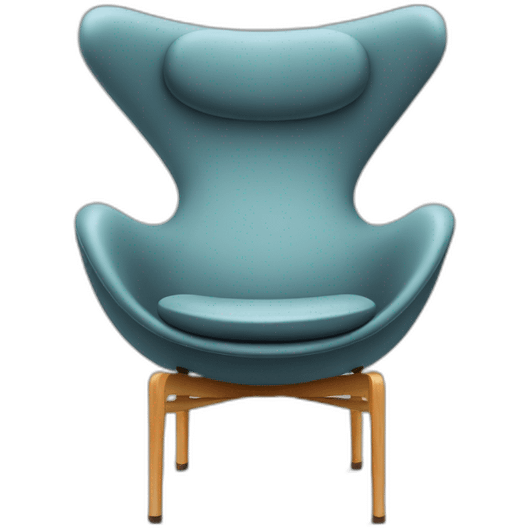 arne jacobsen chair emoji