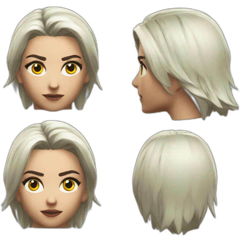 ciri-witcher3 emoji