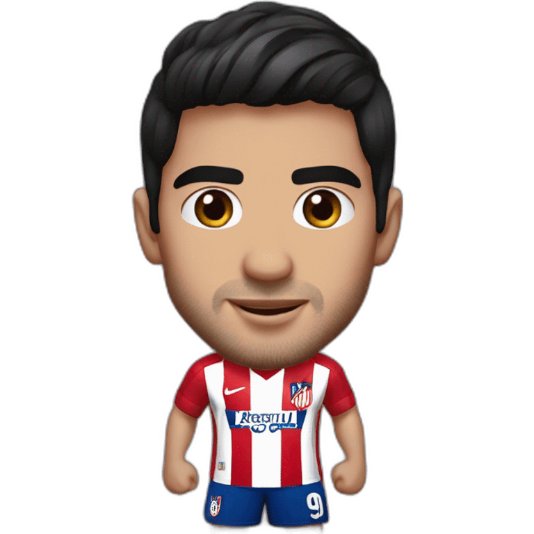 Atlético de Madrid suarez emoji