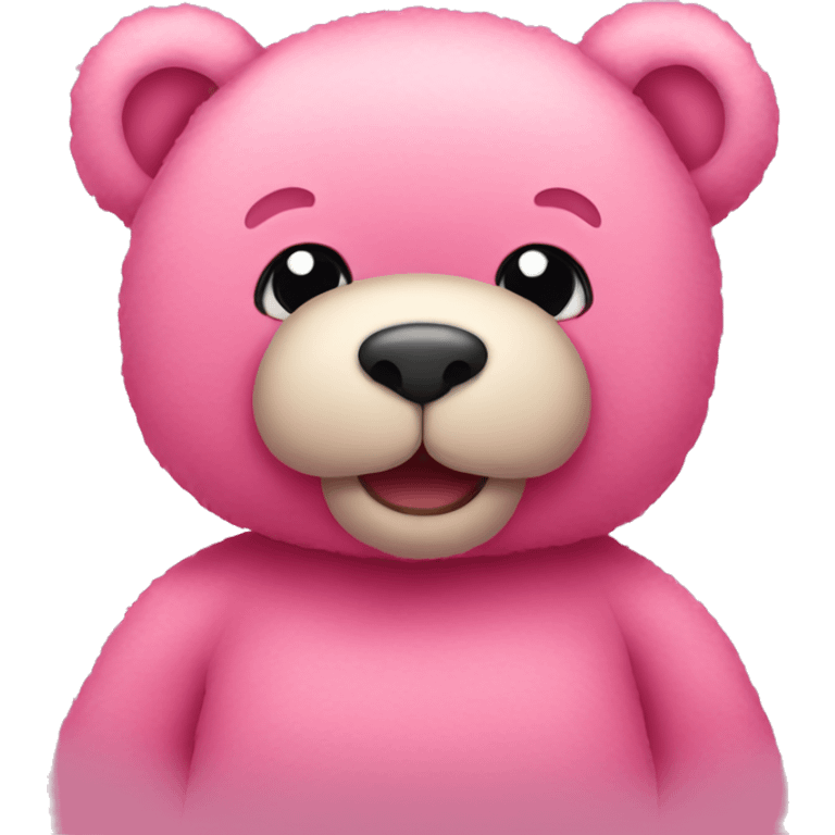 pink Teddy bear emoji