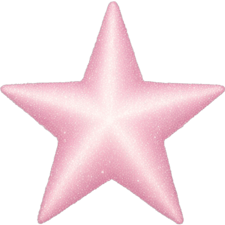 pale pink star sparkle emoji