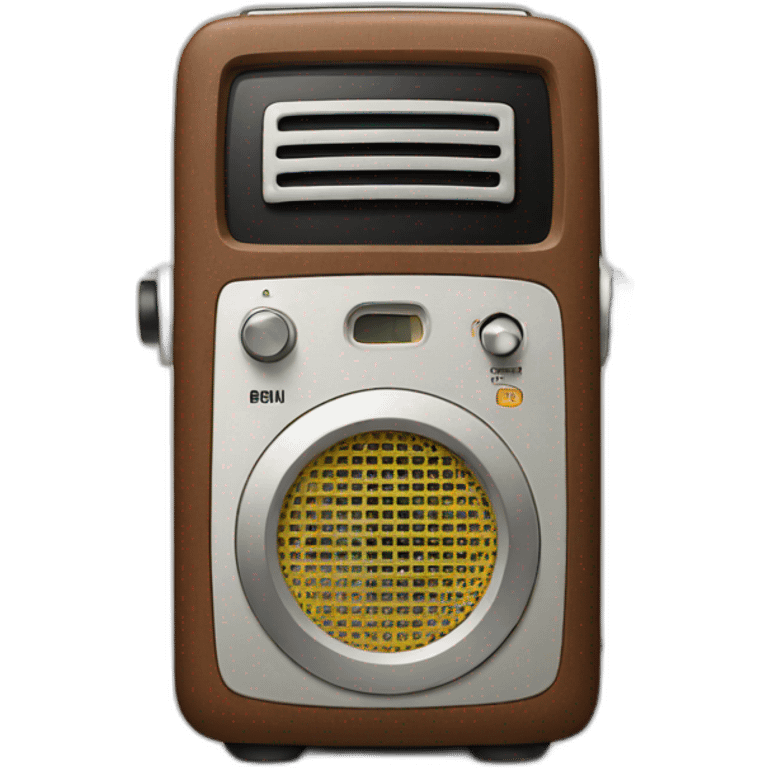 braun radio emoji