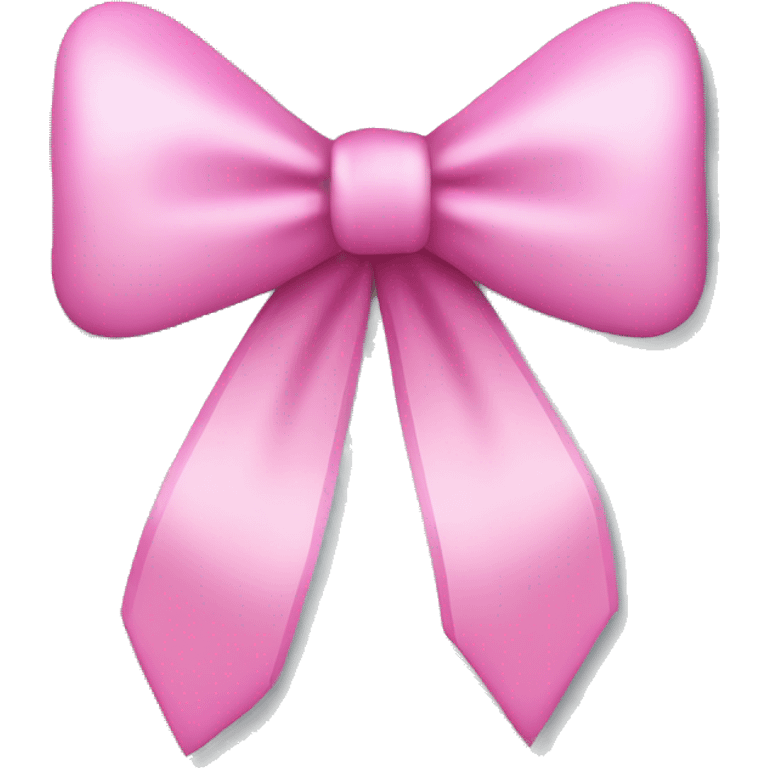 A mirror with a pink bow emoji