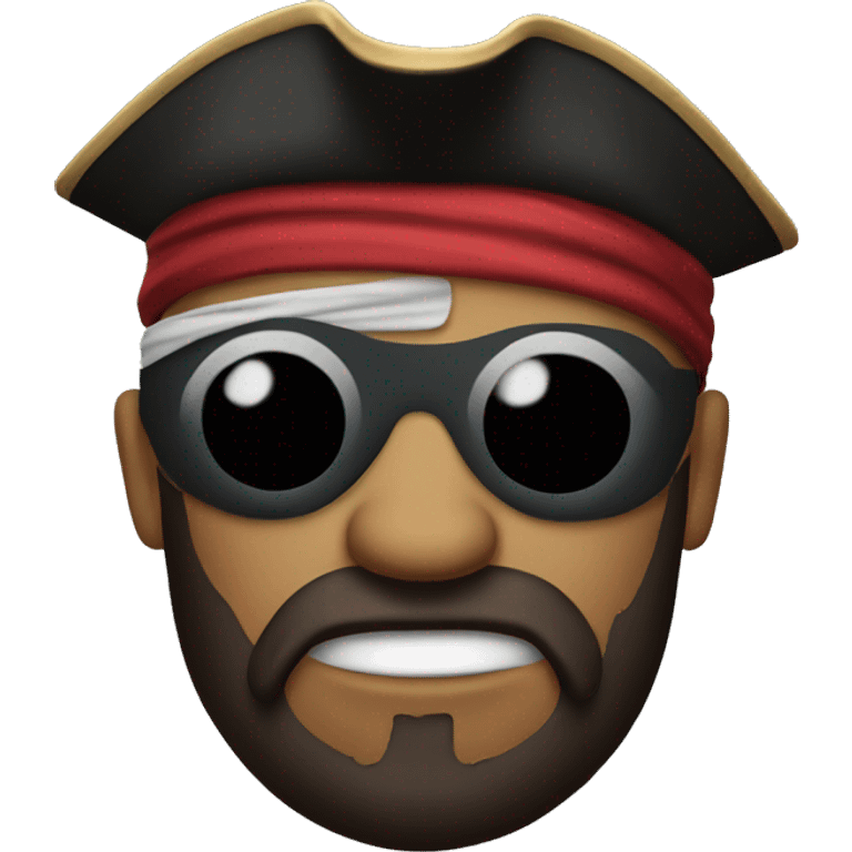 pirate with an eyepatch emoji