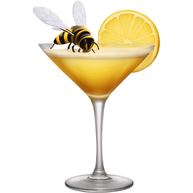 Bees knees cocktail  emoji