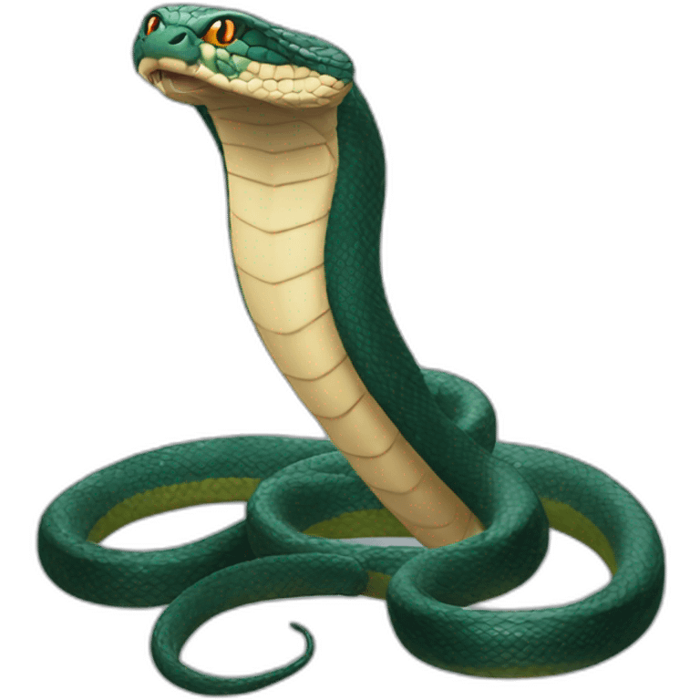 King Cobra Full Body emoji