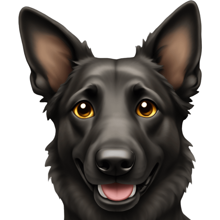 Dutch shepherd dog emoji