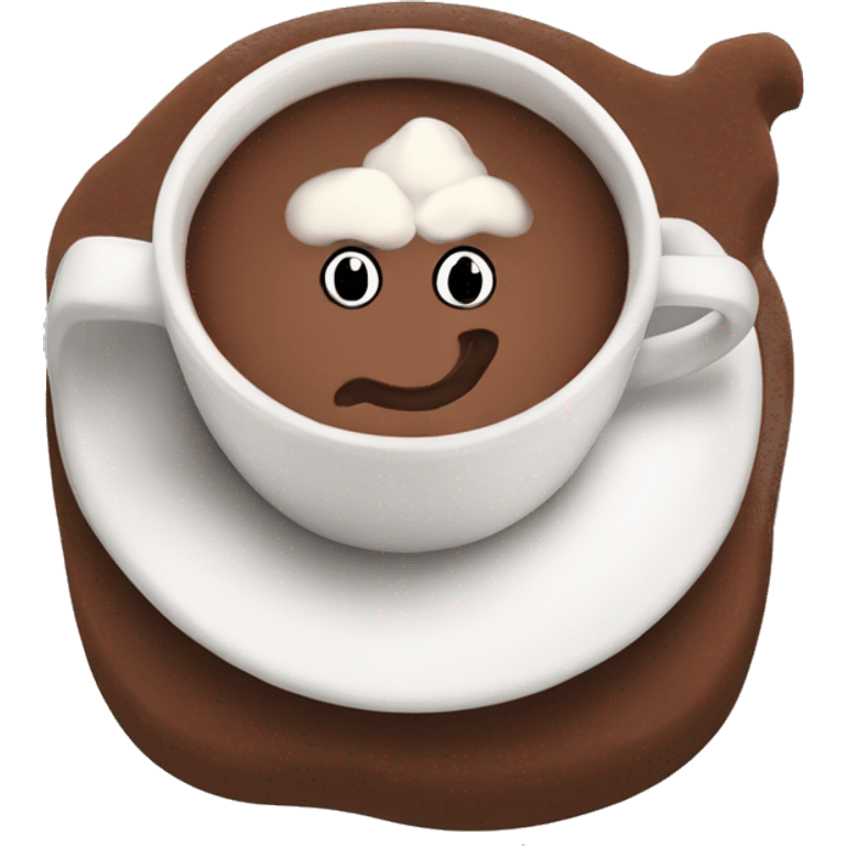 Hot chocolate Aethstic  emoji