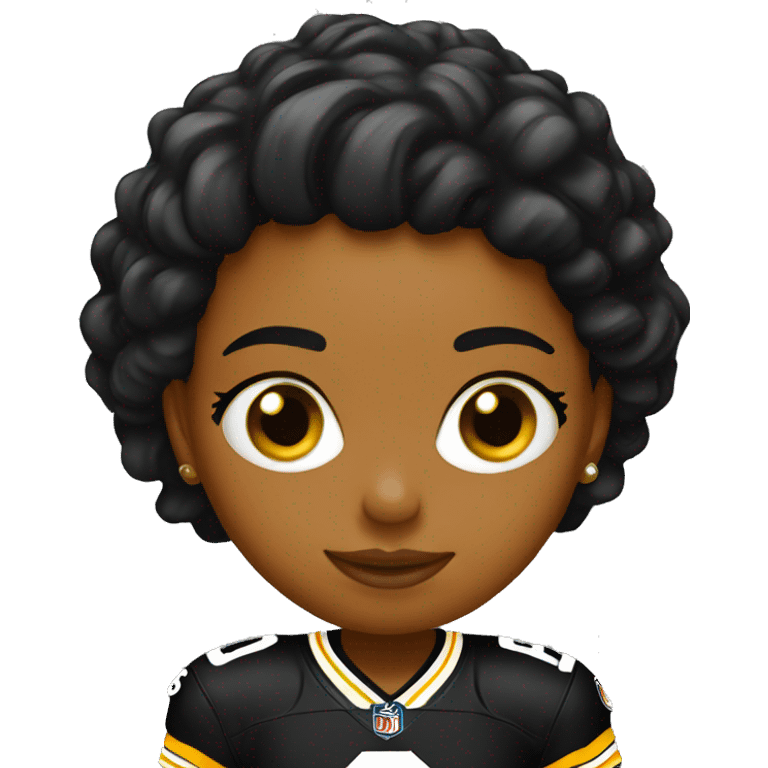 Steelers nfl girl emoji