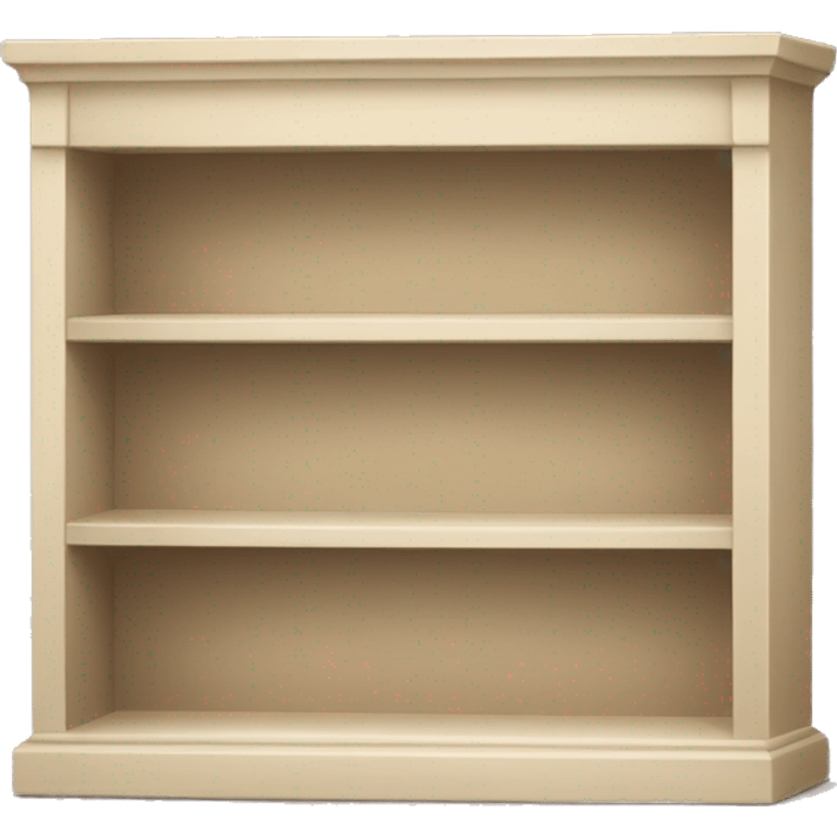 Light beige Bookshelf emoji