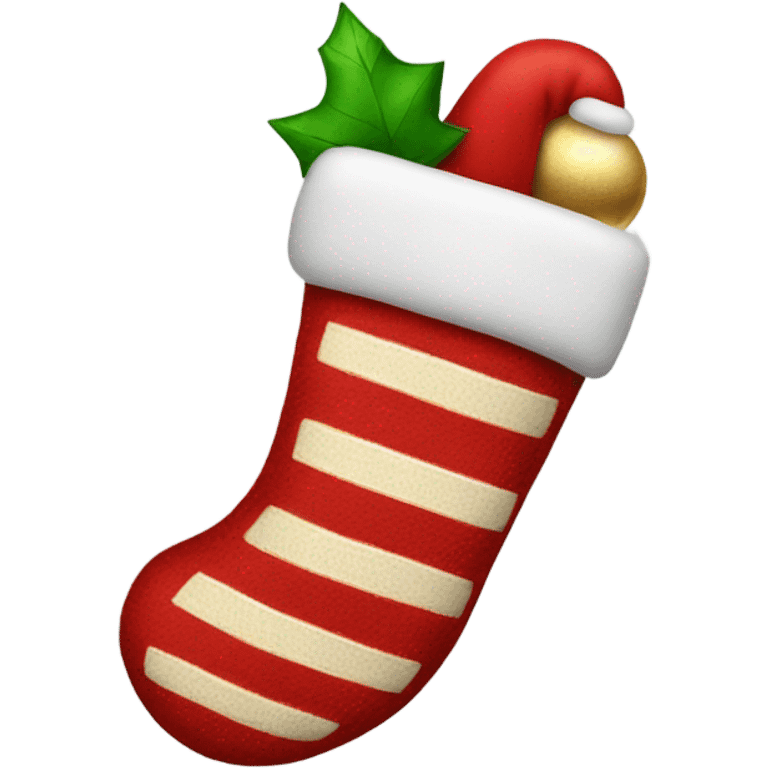 Christmas stocking emoji