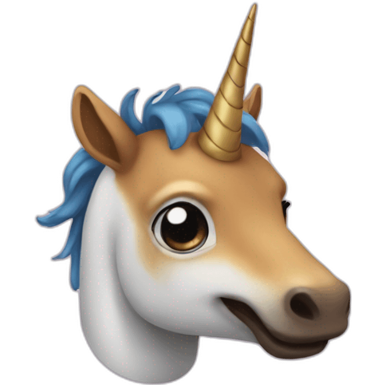 Caca de licorne emoji