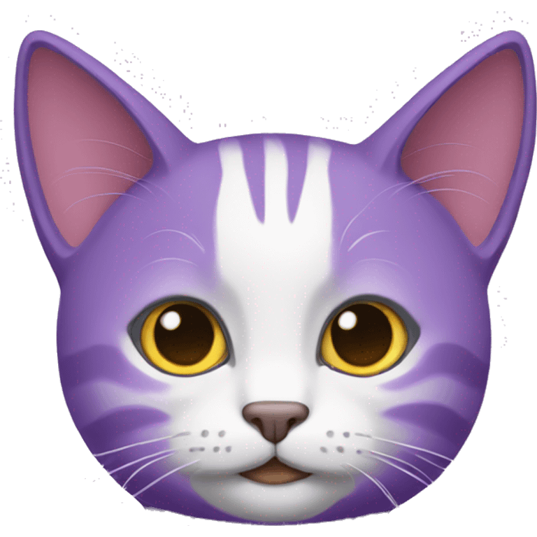 Gato roxo  emoji