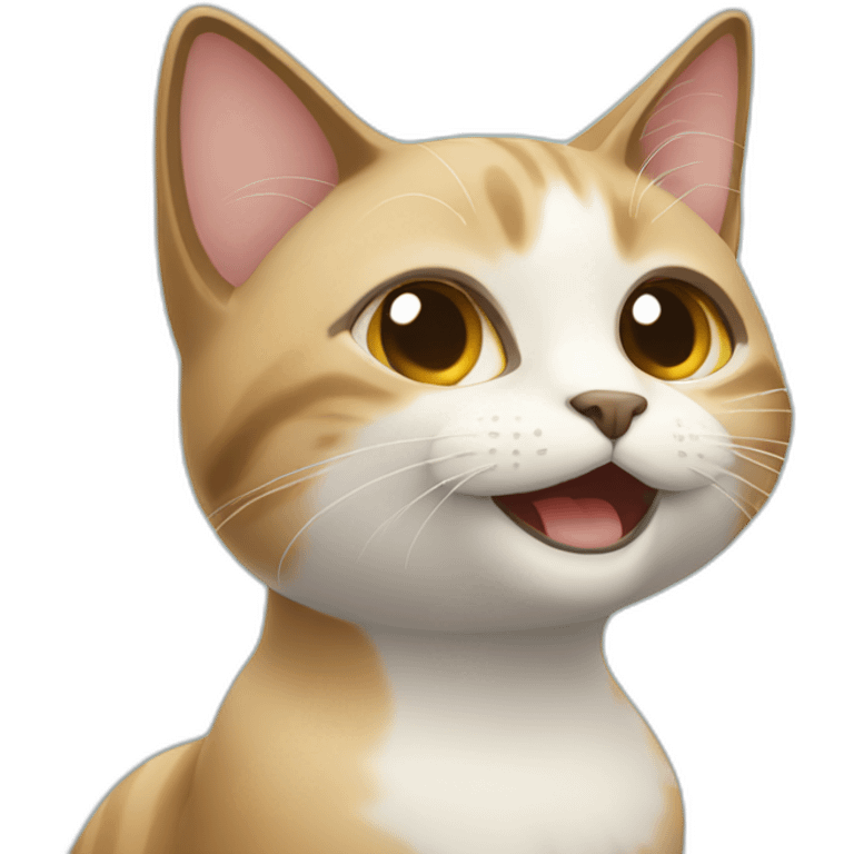 Gato feliz emoji