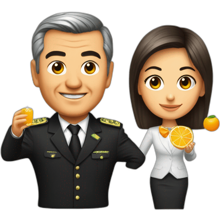 Mirziyoyev and fanta emoji