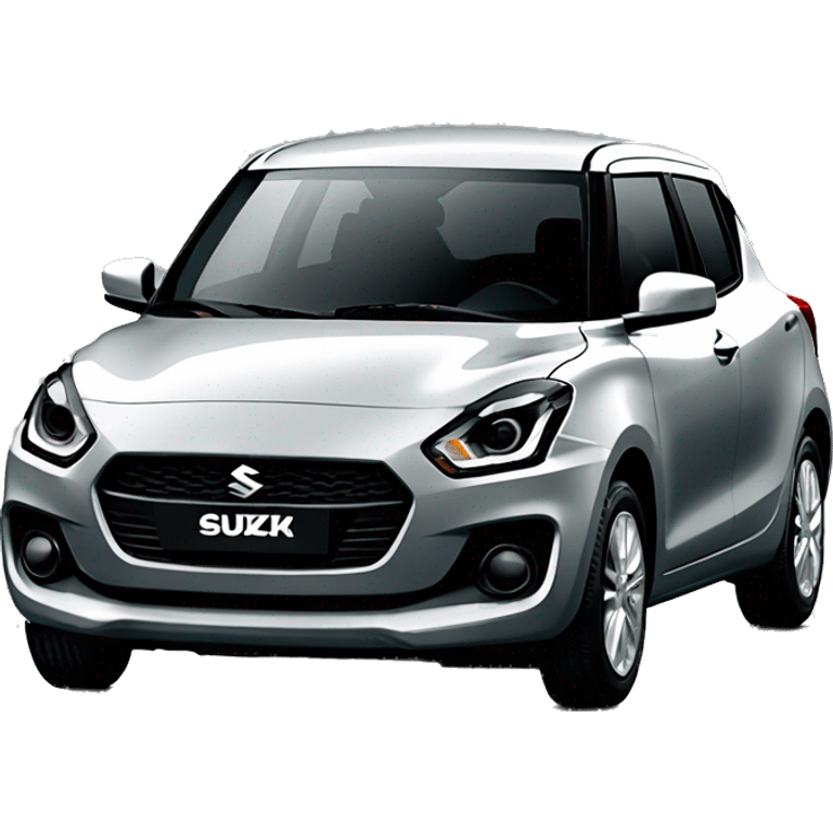 Car suzuki swift grey year 2024 emoji