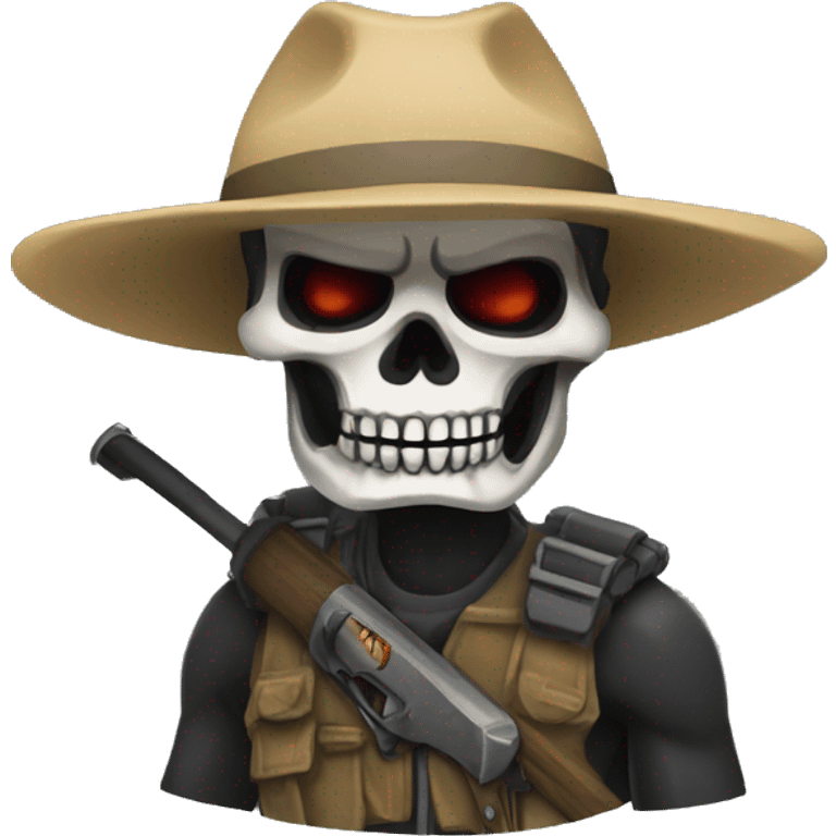 caveira de fogo emoji