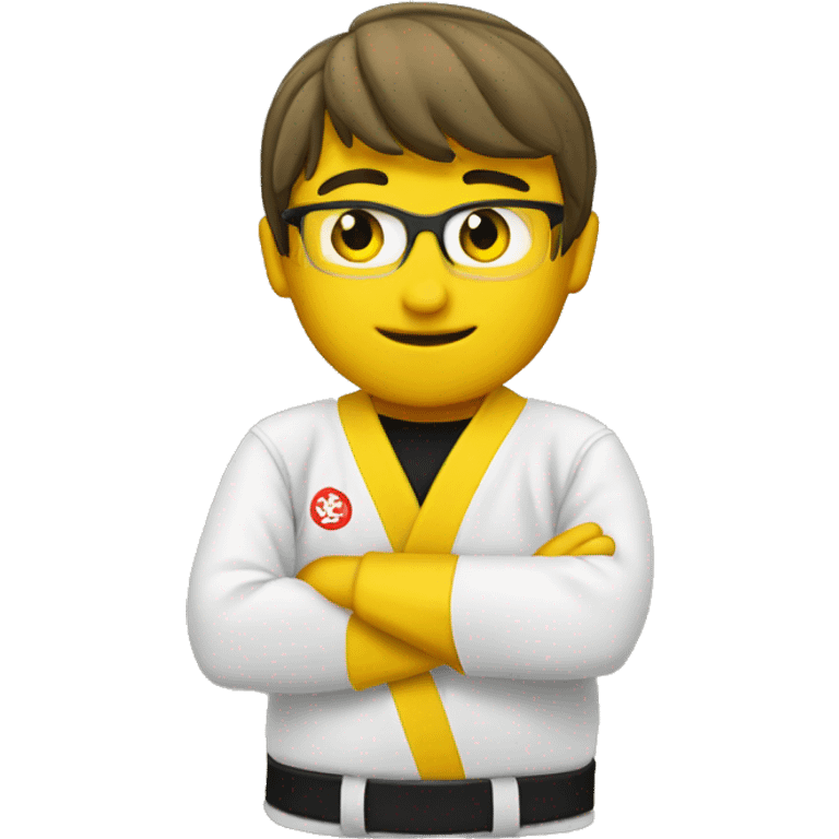 karate yellow belt emoji