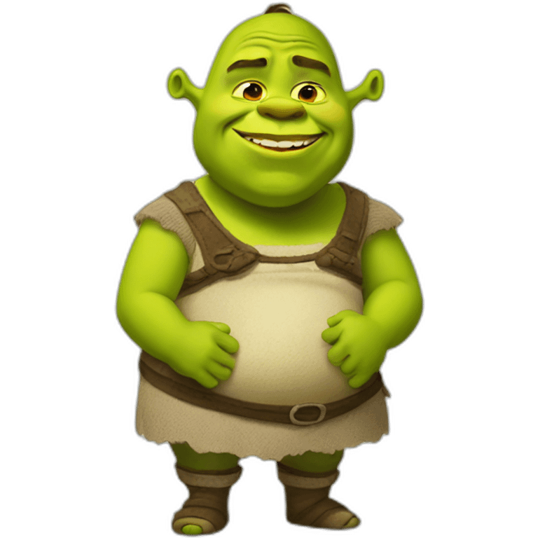 pregnant shrek emoji