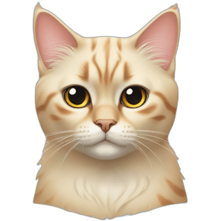 himalayan flame point cat emoji