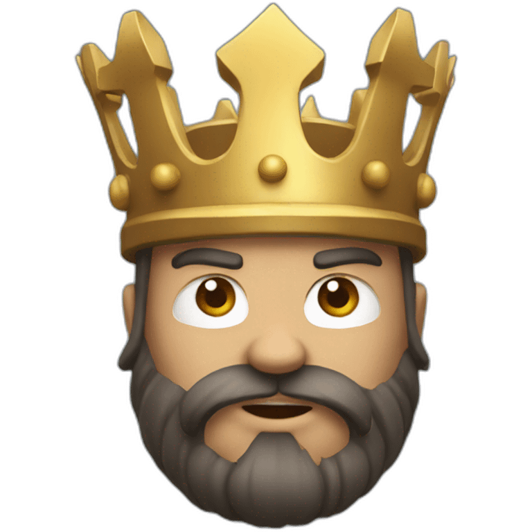 Clash royal king emoji