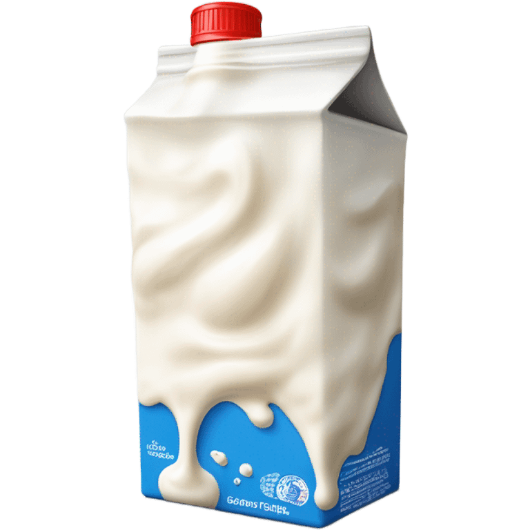 Heavy cream in carton emoji