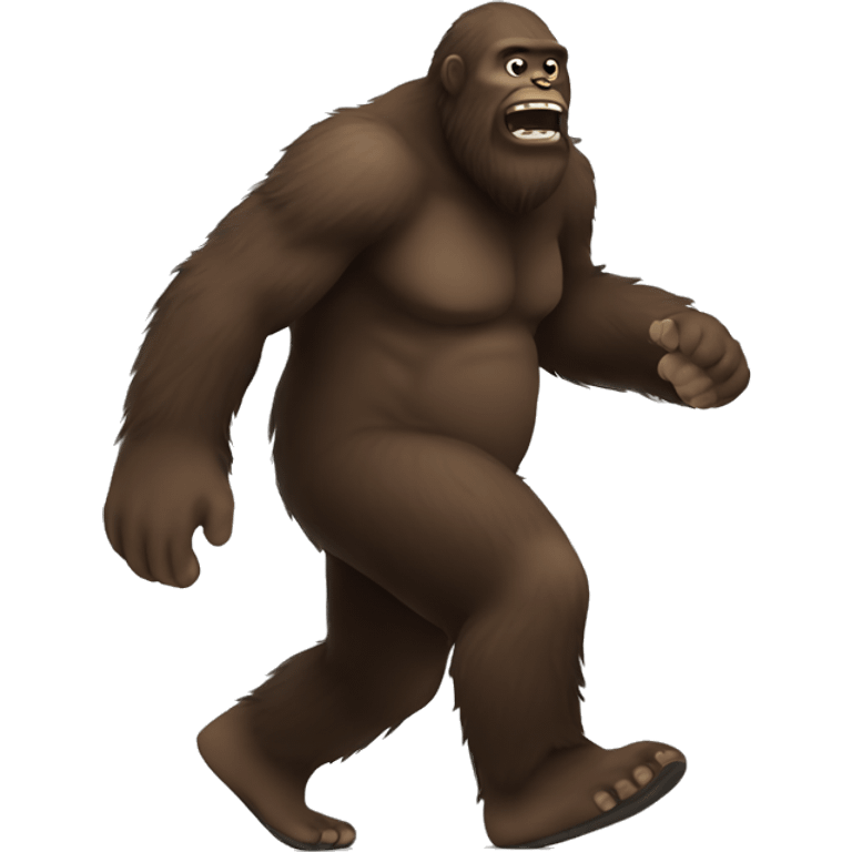 Big foot emoji