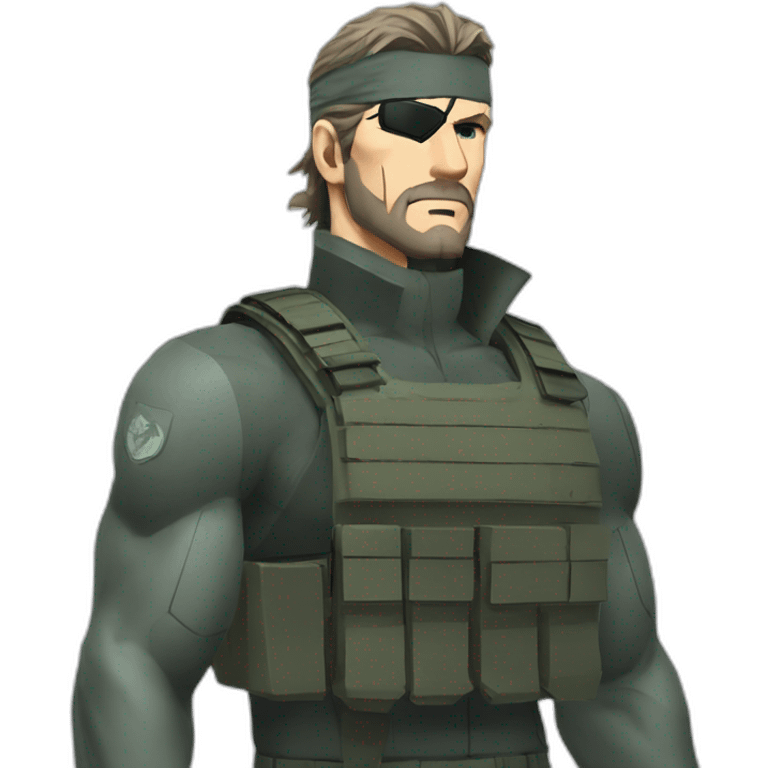 metal gear solid solid snake emoji