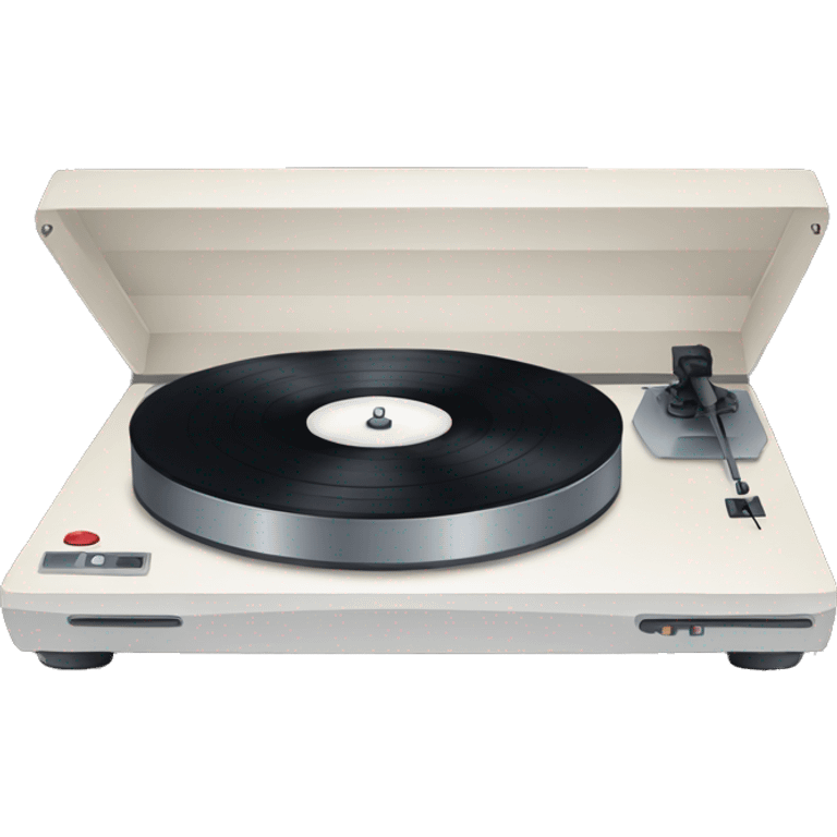 Vinyl turntable  emoji