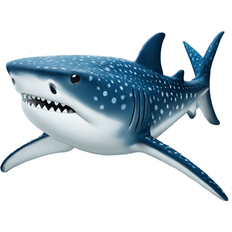 Whale shark emoji