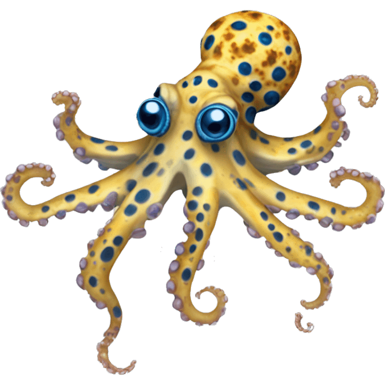 Blue ringed octopus  emoji