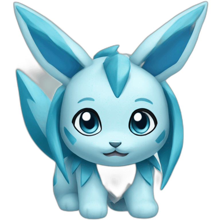 Glaceon Pokemon emoji